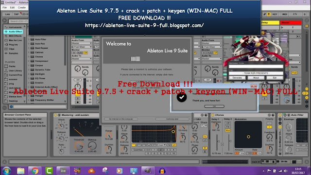 SCARICA ABLETON LIVE 9 MAC